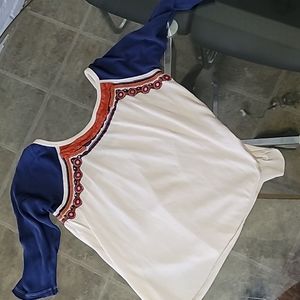 Free People cotton size small sweatshirt